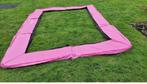 trampoline randkussen 244 x 366cm roze voor een koopjesprijs, Nieuw, Ophalen