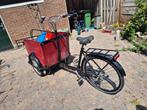 Bakfiets 5 versnellingen., Fietsen en Brommers, Fietsen | Bakfietsen, 4 kinderen of meer, Gebruikt, Huif, Ophalen