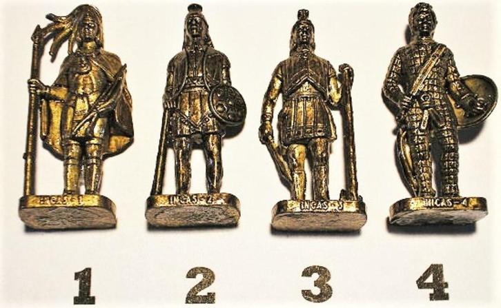 32me-Ferrero kinder surprise metal INCAS inca, Verzamelen, Verrassingseieren, Zo goed als nieuw, Overige typen, Ophalen of Verzenden