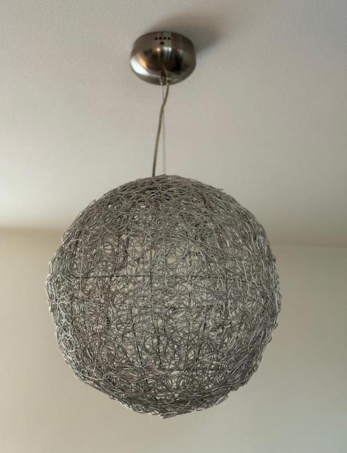 Imitatie Fil de Fer C&S draadhanglamp 50cm, Huis en Inrichting, Lampen | Hanglampen, Zo goed als nieuw, Minder dan 50 cm, Ophalen of Verzenden