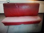 FORD TAUNUS 17M 20M P5  ACHTERBANK COMPLEET ROOD IN GOEDE ST, Ophalen of Verzenden