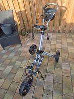 3 wiel golftrolley Qwik fold, klein inklapbaar €130,-, Ophalen of Verzenden, Zo goed als nieuw, Golfkar