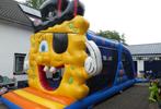 Springkussen spongebob (TE HUUR!!) 10x3 m, Ophalen of Verzenden, Zo goed als nieuw, Overige