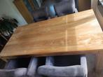 Hard houten tafel 180cm bij 90cm, Huis en Inrichting, Tafels | Eettafels, Ophalen, 50 tot 100 cm, Zo goed als nieuw, Vijf personen of meer
