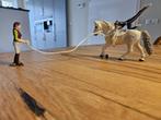 Schleich Voltige Set - Paard en Figuur, Ophalen of Verzenden, Zo goed als nieuw, Overige typen