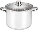 Michelino RVS Kookpan 1,8 Liter, Kookpan of Snelkookpan, Nieuw, Ophalen of Verzenden, Rvs