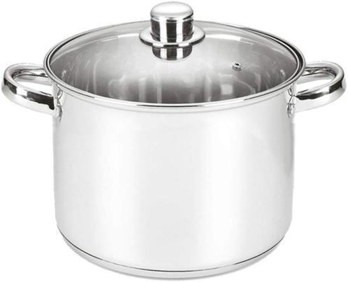 Michelino RVS Kookpan 1,8 Liter, Huis en Inrichting, Keuken | Potten en Pannen, Nieuw, Kookpan of Snelkookpan, Rvs, Inductieplaat