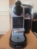 Nespresso Krups Koffiemachine + Melkopschuimer, Witgoed en Apparatuur, Koffiezetapparaten, Gebruikt, Espresso apparaat, Ophalen of Verzenden