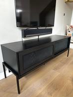 TV kast hardy - Zuiver tv kast - zwart televisiemeubel Hardy, Huis en Inrichting, Kasten | Televisiemeubels, 150 tot 200 cm, Ophalen of Verzenden