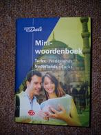 Mini woordenboek nl-turks turks-nl, Boeken, Woordenboeken, Nieuw, Van Dale, Ophalen of Verzenden, Turks