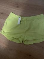 Nieuwe lime korte broek linnen rayon Hema maat L, Kort, Verzenden, Maat 42/44 (L), Nieuw