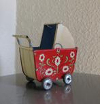 Oud blikken poppenwagentje, Antiek en Kunst, Antiek | Speelgoed, Ophalen of Verzenden