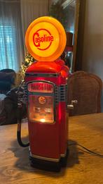 Retro Gasoline benzinepomp, Ophalen of Verzenden, Overige typen