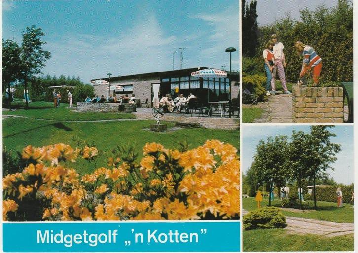 OOTMARSUM Midgetgolf 'n Kotten, Verzamelen, Ansichtkaarten | Nederland, Ongelopen, Overijssel, 1980 tot heden, Verzenden