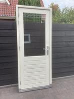 Merbau kozijn met thermopane 3 puntsluiting 223 x 94 cm comp, Doe-het-zelf en Verbouw, Kozijnen en Schuifpuien, 75 tot 150 cm