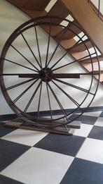 unieke decoratie 1.41m doorsnede industrieel wielen, Antiek en Kunst, Curiosa en Brocante, Ophalen