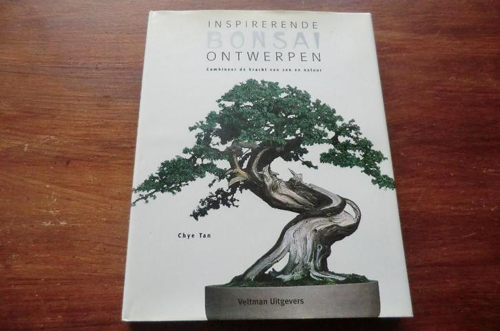 boek - Inspirerend bonsai ontwerpen - Chye Tan, Boeken, Wonen en Tuinieren, Gelezen, Bloemschikken, Groendecoratie, Ophalen of Verzenden