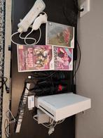 Nintendo Wii Compleet Pakket met Games & Microfoons, Spelcomputers en Games, Spelcomputers | Nintendo Wii, Ophalen, Gebruikt, Met 1 controller