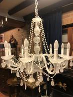 NIEUWE kroonluchter - frosted glazen - luchter – hanglamp, Ophalen, Luxueus klassiek, Wilms, Nieuw