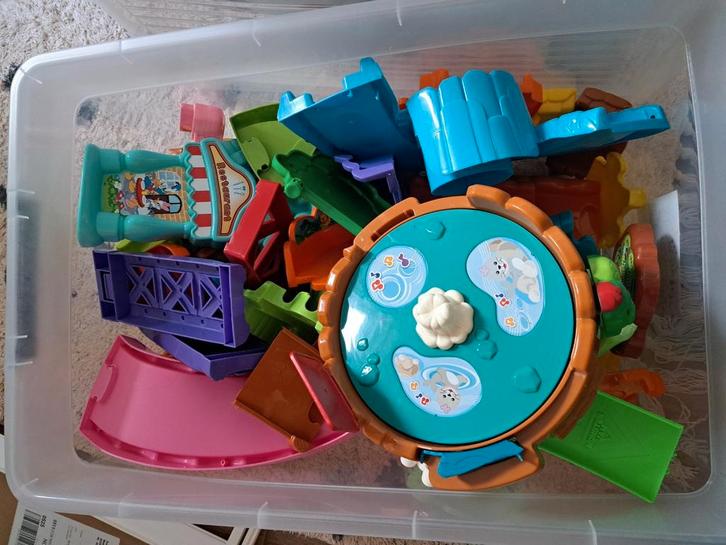 Zoef zoef baan en dieren, Kinderen en Baby's, Speelgoed | Vtech, Gebruikt, Ophalen
