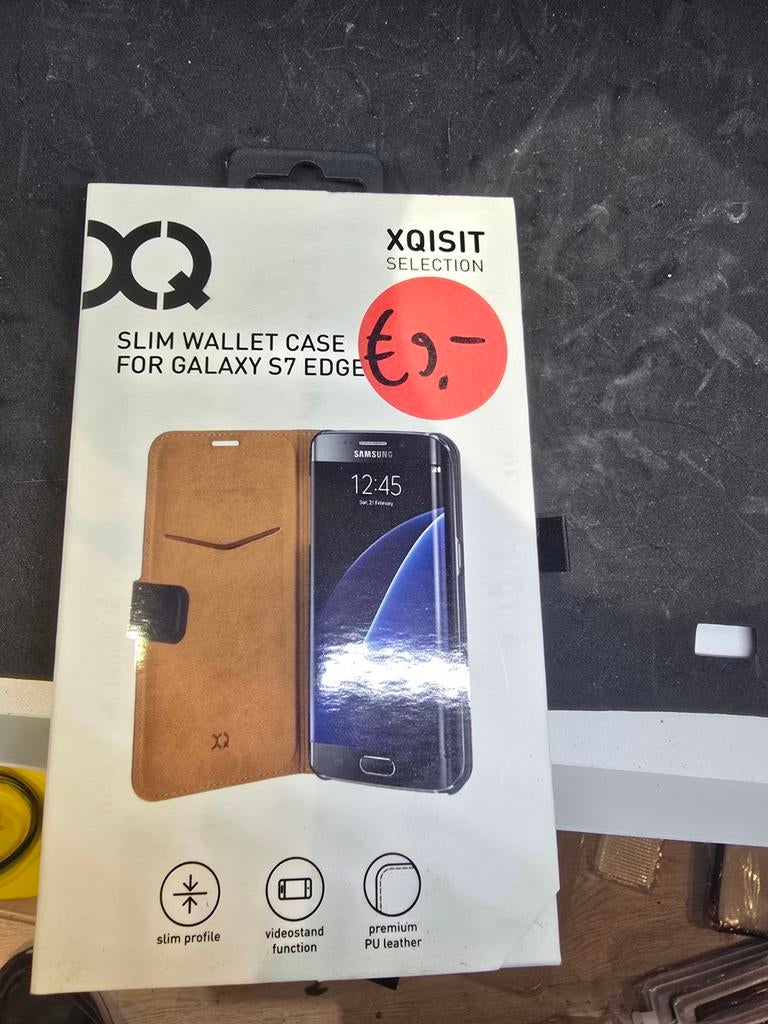 XQISIT Galaxy S7 Edge Hoesje, Ophalen of Verzenden, Nieuw, IPhone SE (2022), Hoesje of Tasje