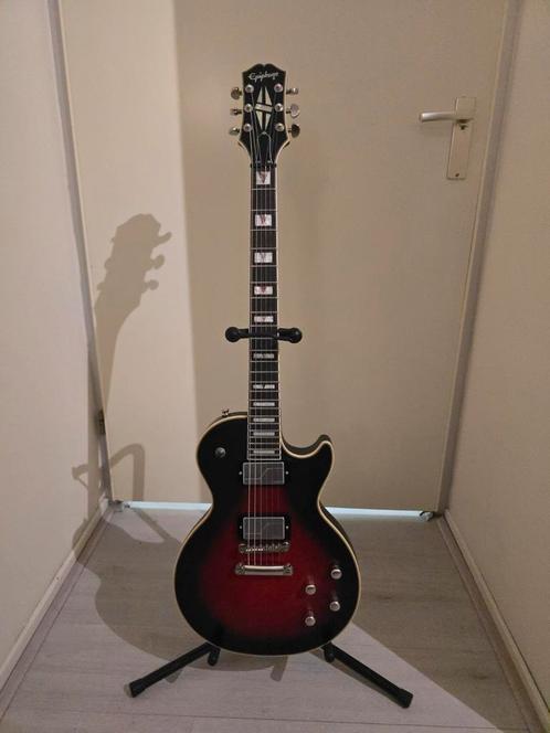 Epiphone Les Paul Prophecy in Red Tiger Aged Gloss, Muziek en Instrumenten, Snaarinstrumenten | Gitaren | Elektrisch, Zo goed als nieuw