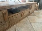 Tv meubel steigerhout, Ophalen, 25 tot 50 cm, 200 cm of meer, Minder dan 100 cm