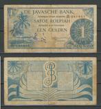 Ned Indie Javasche Bank 1 Gulden 1948 Biljet c-162 jdu Condi, Ophalen of Verzenden, 1 gulden, Los biljet