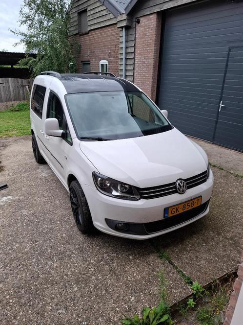 Volkswagen Caddy 1.2 TSI 77KW Combi 2014 Wit, Auto's, Bestelauto's, Particulier, Volkswagen, Benzine, Euro 5, D, Handgeschakeld