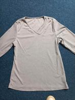 leuk shirt maat M met aparte  v hals, Ophalen of Verzenden, Nieuw, Grijs, Korte mouw