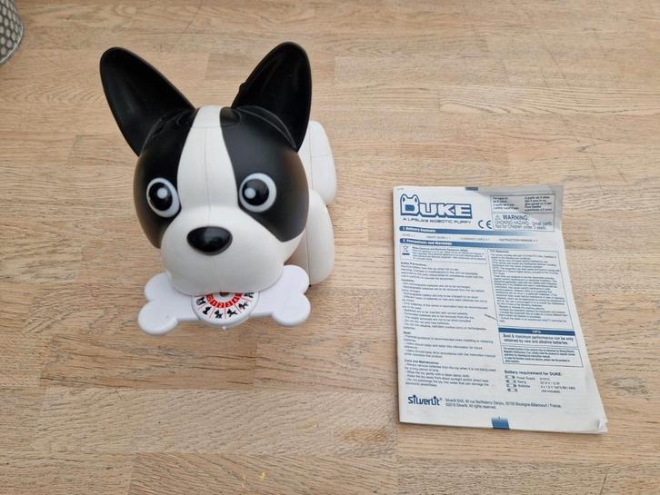 Duke, Levensechte Robot Puppy, Kinderen en Baby's, Speelgoed | Overig, Zo goed als nieuw, Jongen of Meisje, Ophalen of Verzenden