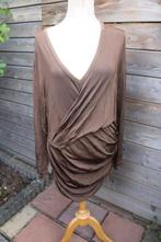 Tuniek bruin Claudia Strater mt 44 Vaste prijs, Kleding | Dames, Blouses en Tunieken, Bruin, Maat 42/44 (L), Ophalen of Verzenden