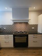 Complete Keller keuken met apparatuur en Quooker, Ophalen, Gebruikt, Graniet of Steen, Hoekkeuken