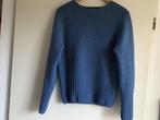 Harley of Scotland blauwe wollen trui, maat M/L, Kleding | Dames, Truien en Vesten, Ophalen of Verzenden, Gedragen, Maat 38/40 (M)