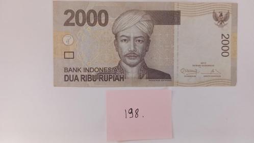 2000 Rupiah Bank Indonesië 2013, Postzegels en Munten, Bankbiljetten | Azië, Los biljet, Zuidoost-Azië, Verzenden
