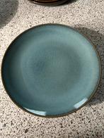 IKEA Gladelig Borden Zeegroen - 4 stuks, Ophalen of Verzenden, Zo goed als nieuw, Bord(en), Effen