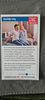 Nachtje weg ( Fletcher Hotels) voordeelbon 2 personen €35,, Twee personen, Kortingsbon, Overige typen