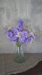 Hyacint boeket, fuchsia, rose,lila, Binnen, Het-lavendeltje, Nieuw, Ophalen of Verzenden