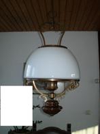 Hanglamp in olielamp-model. (Geen olielamp)., Huis en Inrichting, Lampen | Hanglampen, Ophalen, 50 tot 75 cm, Zo goed als nieuw