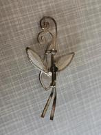 Vintage broche, Ophalen of Verzenden, Zo goed als nieuw, Zilver, Overige materialen
