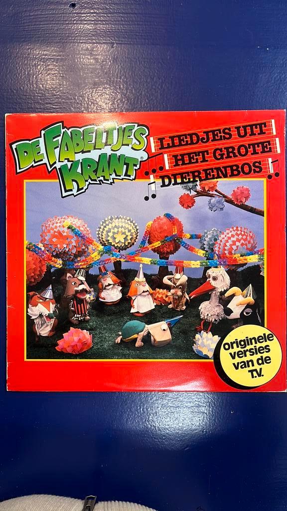 De Fabeltjeskrant ‎– Liedjes Uit Het Grote Dierenbos  LP, Cd's en Dvd's, Vinyl | Kinderen en Jeugd, Gebruikt, Ophalen of Verzenden