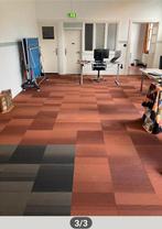 50m2 losse tapijttegels 50x50 rood + zwart uiterlijk 2nov!, Ophalen, Gebruikt, Rood, Tapijttegels