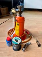 Soldeerbrander, Ophalen, Gebruikt