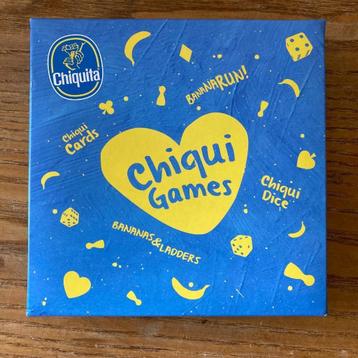 Chiquita Chiqui games: kaarten, yathzee, ganzenbord, ladders beschikbaar voor biedingen