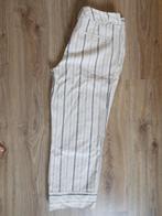 mooie broek met linnen 44/46, Kleding | Dames, Overige kleuren, Maat 46/48 (XL) of groter, Ophalen of Verzenden, Zo goed als nieuw