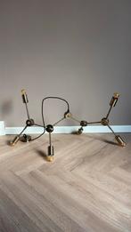 Moderne Hanglamp Messing 6 lichtpunten, Ophalen, Zo goed als nieuw, Metaal, Minder dan 50 cm