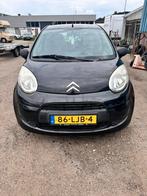 Citroën C1 1.0 5-DRS 2010 Zwart, Auto's, Citroën, Voorwielaandrijving, Zwart, 4 stoelen, C1