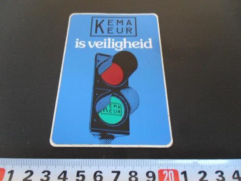 sticker KEMA KEUR is veiligheid, Verzamelen, Stickers, Zo goed als nieuw, Bedrijf of Vereniging, Ophalen