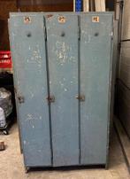 houten industriele lockerkast 99x29x1,75, Ophalen, Gebruikt, A, A