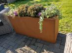 Bloembak Corten, rechthoekig 120x40x60 topkwaliteit!, Ophalen, 100 cm of meer, Nieuw, Tuin